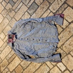 Eighth Avenue Men's Paisley Long Sleeve